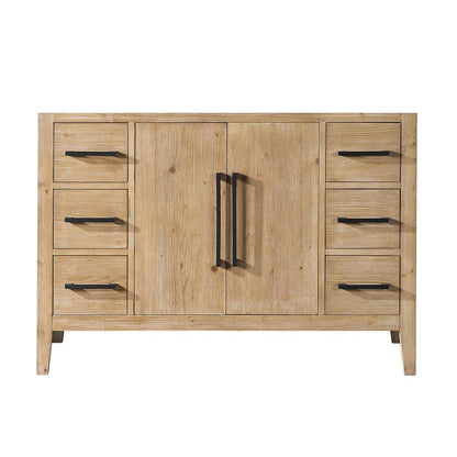 Single Bathroom Cabinet Vanity without Top and Sink, no Mirror