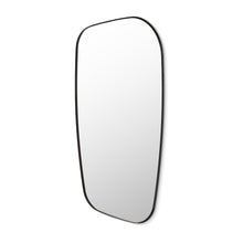 26"x48" Novelty Aluminum Framed in Matte Black Modern Bathroom Wall Mirror