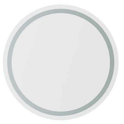 Padova 32” Round  Frameless Modern LED Bathroom Vanity Mirror