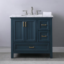 36" Single Bathroom Vanity Set in Classic Blue without Mirror