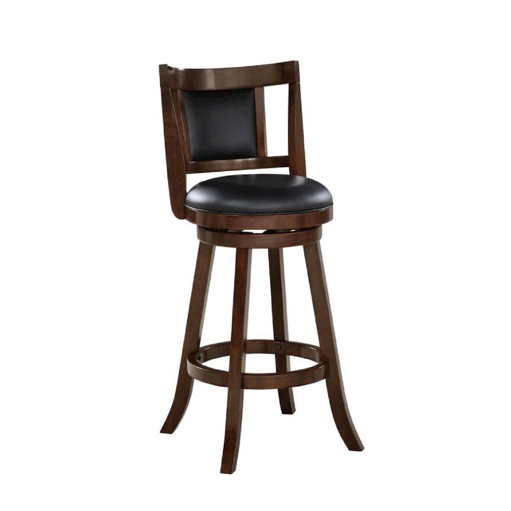 Avianna Swivel Bar Stool - Cappuccino