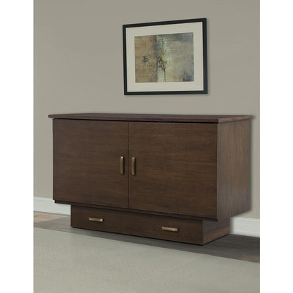 Pekoe Queen Size Cabinet Bed