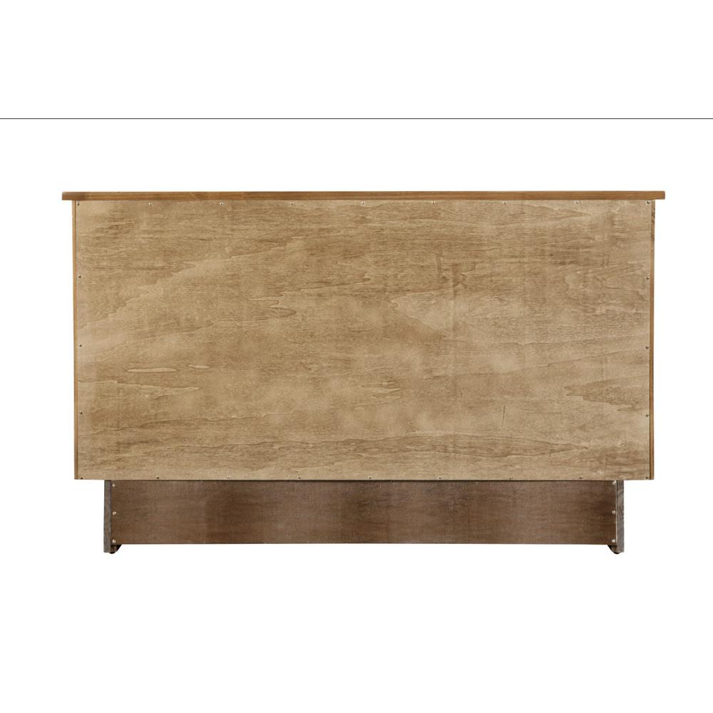 Queen Size Murphy Cabinet Bed in Ash Light Brown, Compact Free Standing Design
