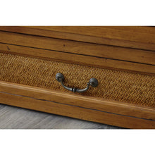 Kingston Queen Cabinet Bed Cherry Finish Free Standing Design Useable Top Surface