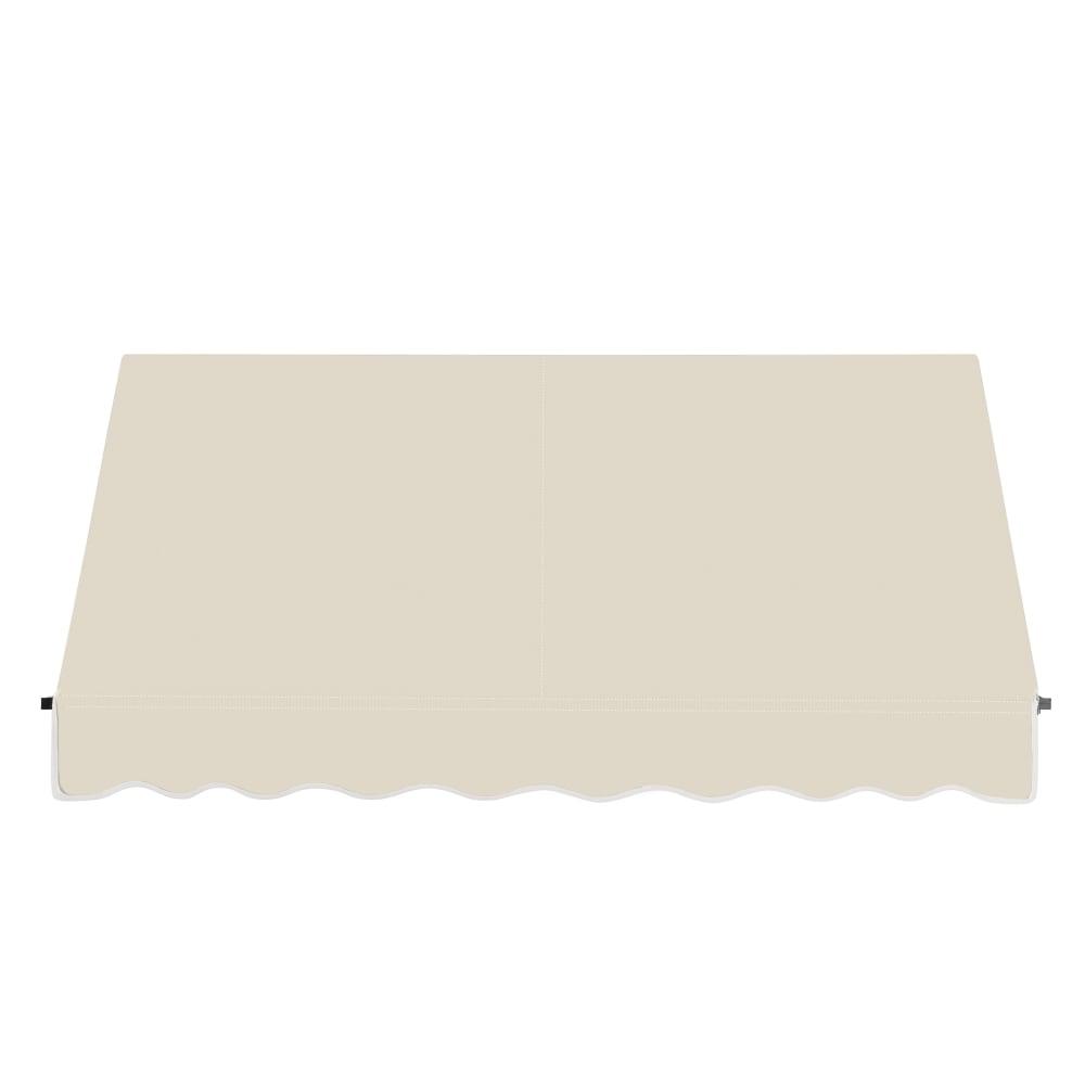 Awntech 6.375 ft Santa Fe Fixed Awning Acrylic Fabric, Linen