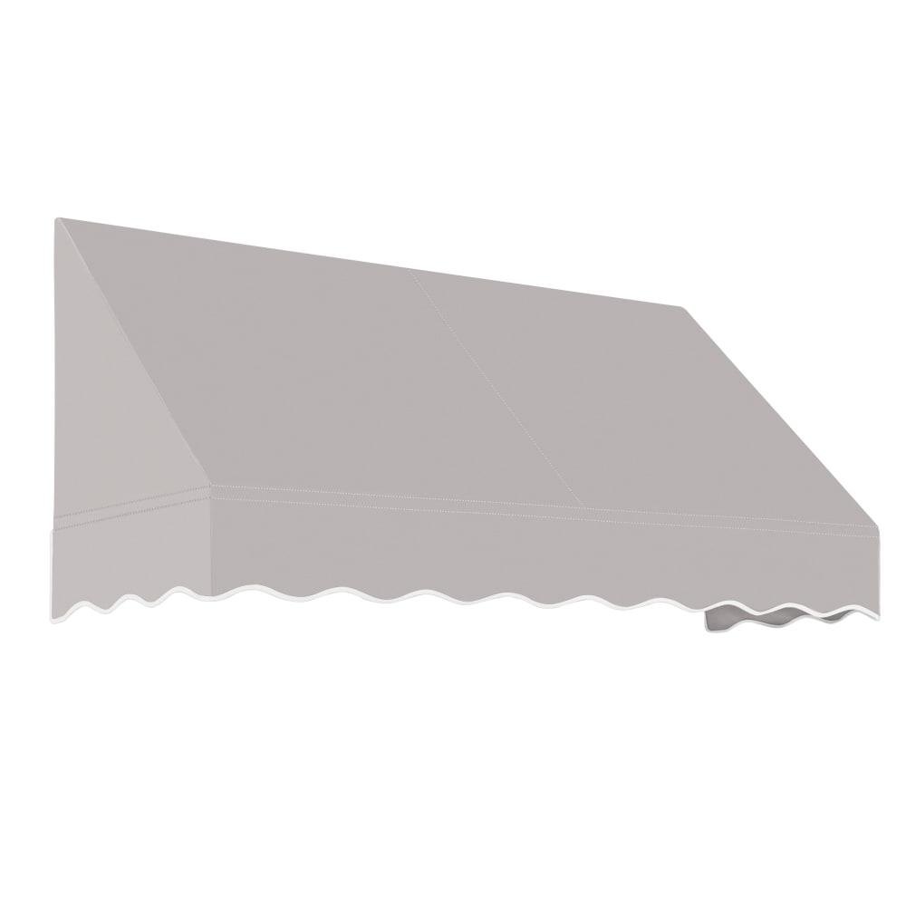 Awntech 8.375 ft San Francisco Fixed Awning Acrylic Fabric, Gray