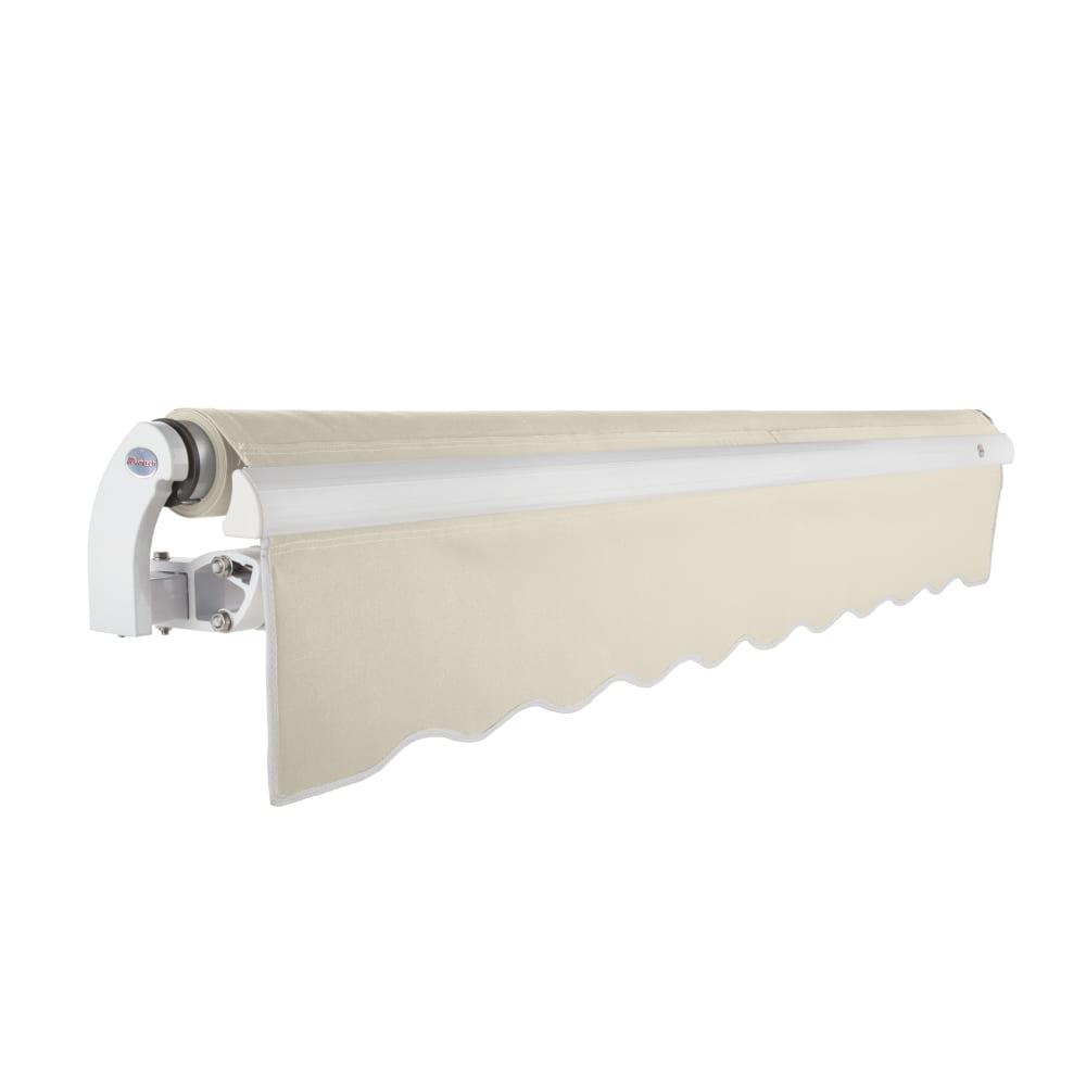 14' x 10' Maui Right Motor Right Motorized Patio Retractable Awning, Linen