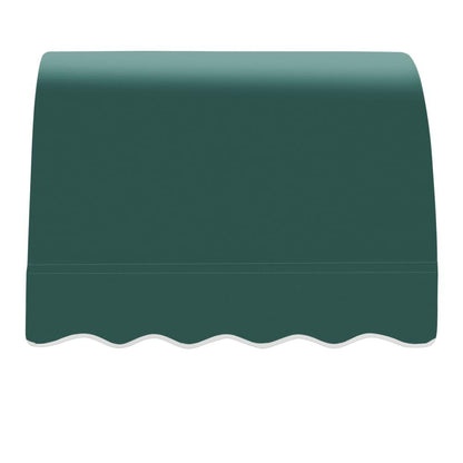 Awntech 4.375 ft Savannah Fixed Awning Acrylic Fabric, Forest