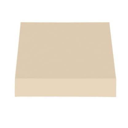 Awntech 3.375 ft New Yorker Fixed Awning Acrylic Fabric, Tan