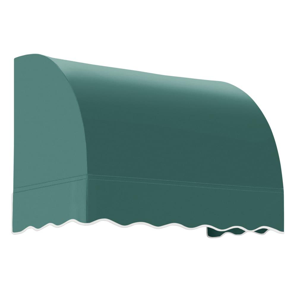 Awntech 3.375 ft Savannah Fixed Awning Acrylic Fabric, Forest
