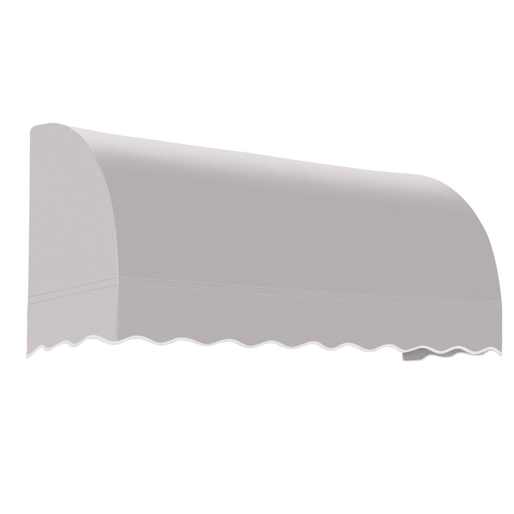 Awntech 8.375 ft Savannah Fixed Awning Acrylic Fabric, Gray