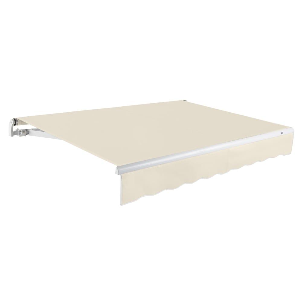 18' x 10' Maui Right Motor Right Motorized Patio Retractable Awning, Linen