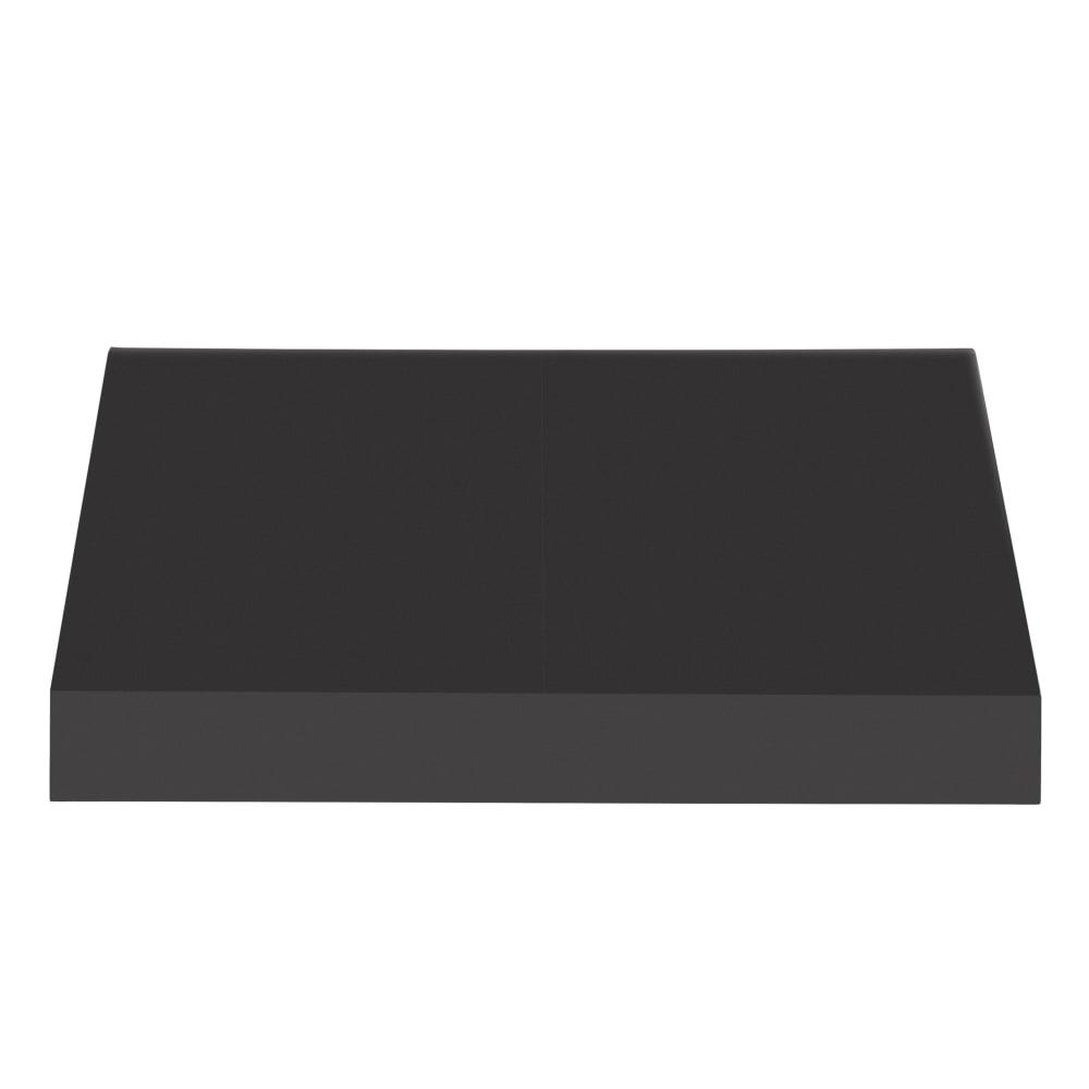 Awntech 8.375 ft New Yorker Fixed Awning Acrylic Fabric, Black