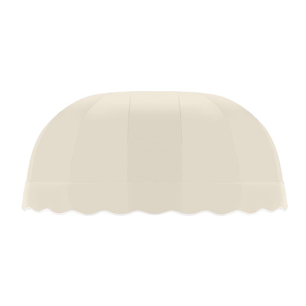 Awntech 6.375 ft Chicago Fixed Awning Acrylic Fabric, Linen