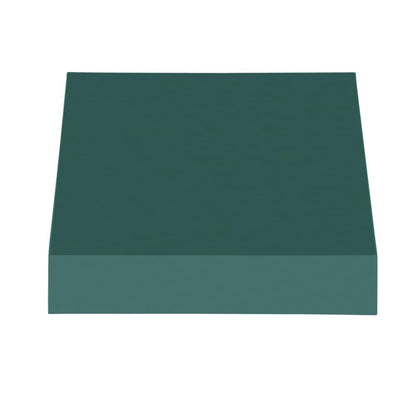Awntech 3.375 ft New Yorker Fixed Awning Acrylic Fabric, Forest