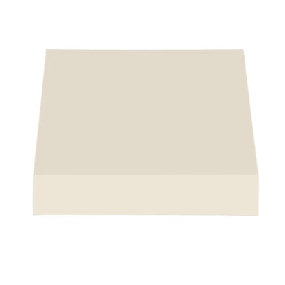 Awntech 4.375 ft New Yorker Fixed Awning Acrylic Fabric, Linen
