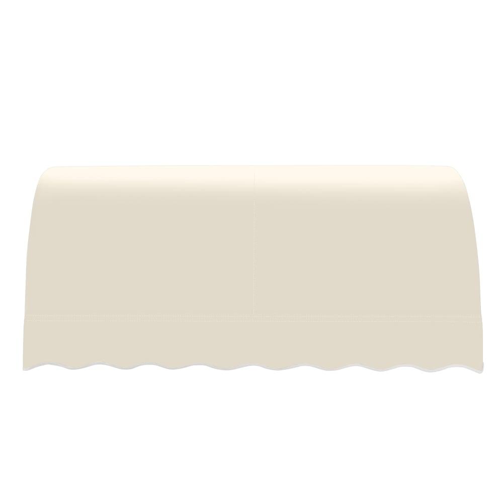 Awntech 10.375 ft Savannah Fixed Awning Acrylic Fabric, Linen