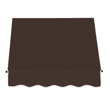 Awntech 4.375 ft Santa Fe Fixed Awning Acrylic Fabric, Brown