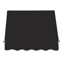Awntech 4.375 ft Santa Fe Fixed Awning Acrylic Fabric, Black