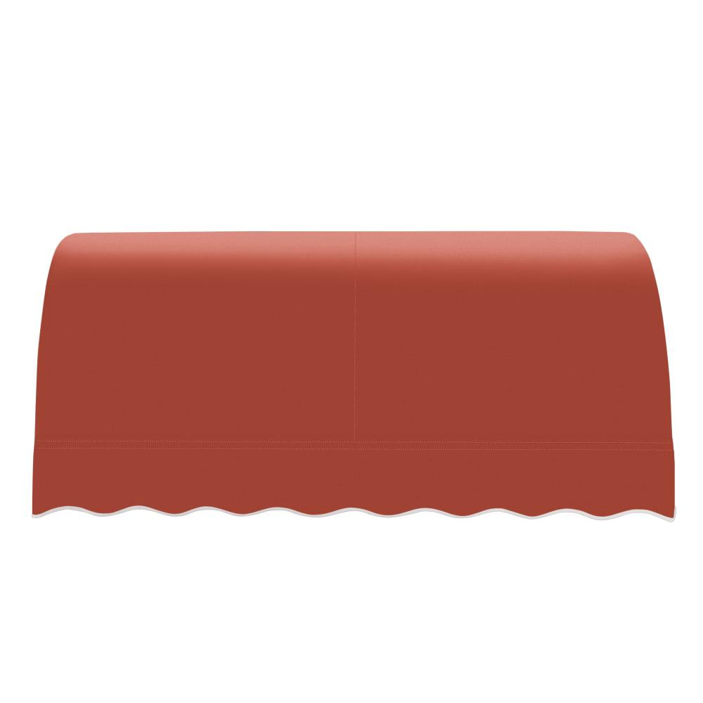 Awntech 5.375 ft Savannah Fixed Awning Acrylic Fabric, Terracotta