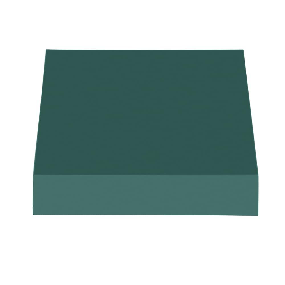 Awntech 3.375 ft New Yorker Fixed Awning Acrylic Fabric, Forest