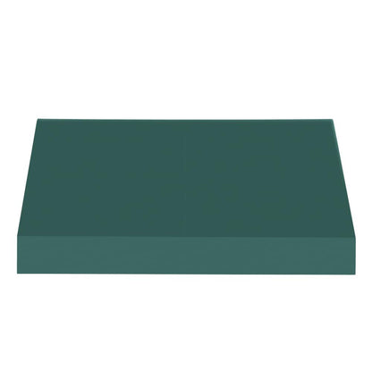 Awntech 6.375 ft New Yorker Fixed Awning Acrylic Fabric, Forest