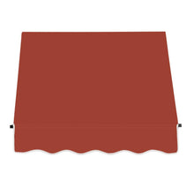 Awntech 3.375 ft Santa Fe Fixed Awning Acrylic Fabric, Terracotta