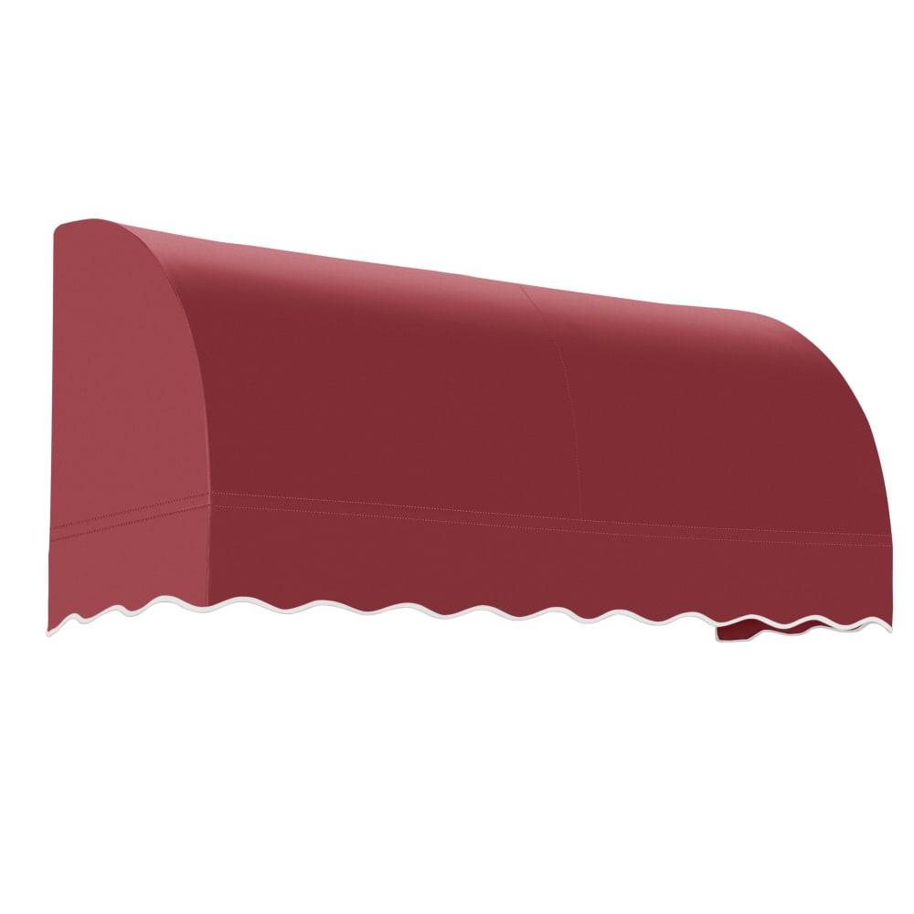 Awntech 8.375 ft Savannah Fixed Awning Acrylic Fabric, Burgundy