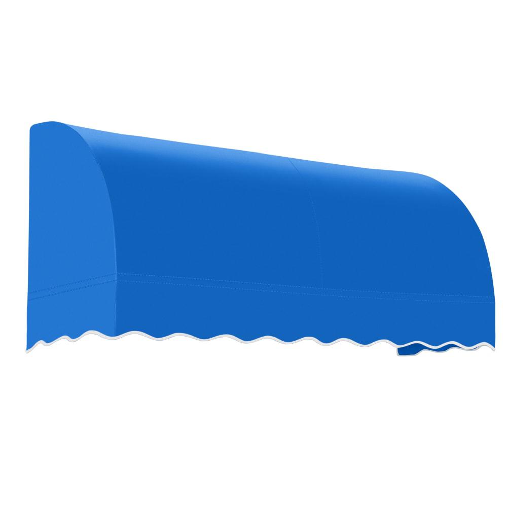 Awntech 6.375 ft Savannah Fixed Awning Acrylic Fabric, Bright Blue