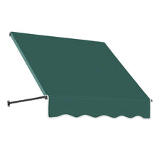 Awntech 4.375 ft Santa Fe Fixed Awning Acrylic Fabric, Forest