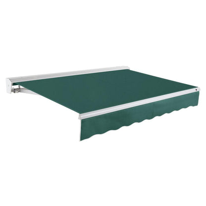 12' x 10' Destin Right Motor Right Motorized Patio Retractable Awning, Forest