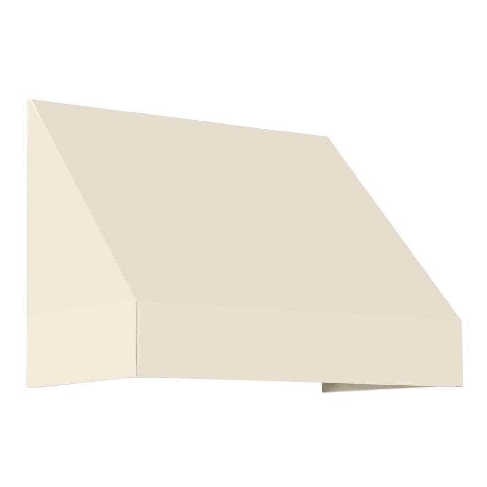 Awntech 3.375 ft New Yorker Fixed Awning Acrylic Fabric, Linen