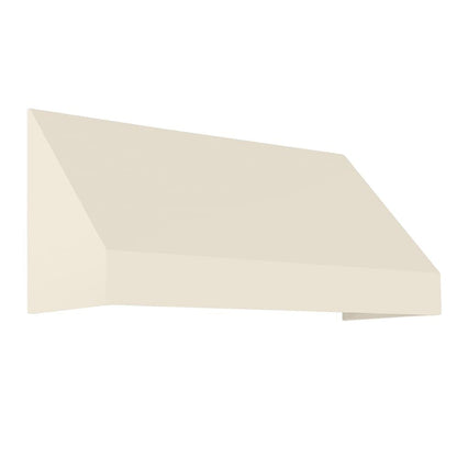Awntech 5.375 ft New Yorker Fixed Awning Acrylic Fabric, Linen