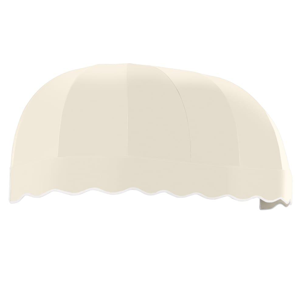Awntech 10.375 ft Chicago Fixed Awning Acrylic Fabric, Linen