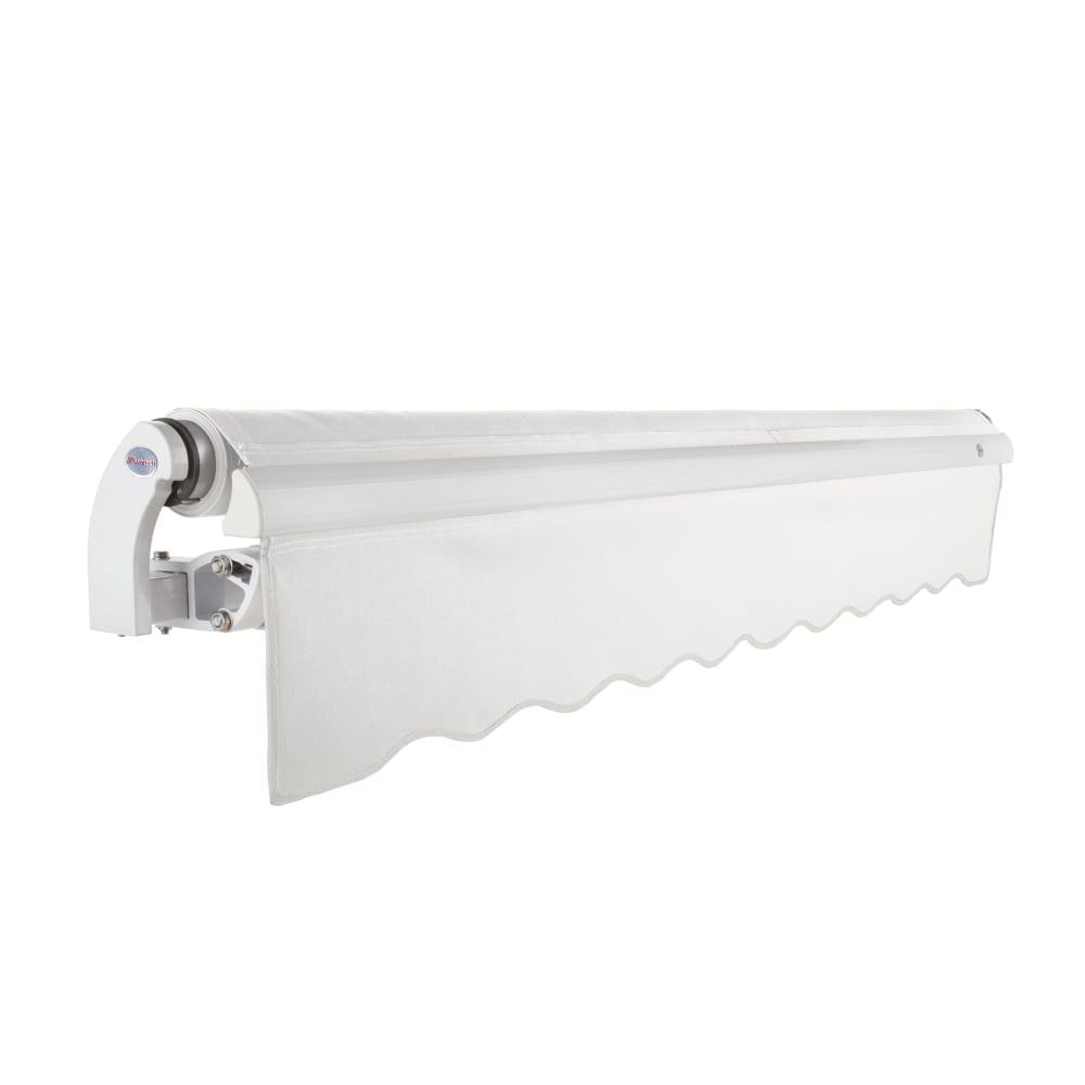 10' x 8' Maui Right Motor Right Motorized Patio Retractable Awning, White