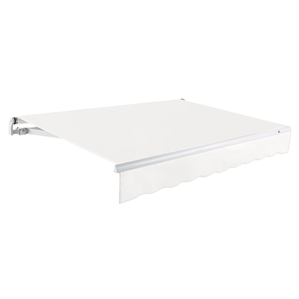 10' x 8' Maui Right Motor Right Motorized Patio Retractable Awning, White