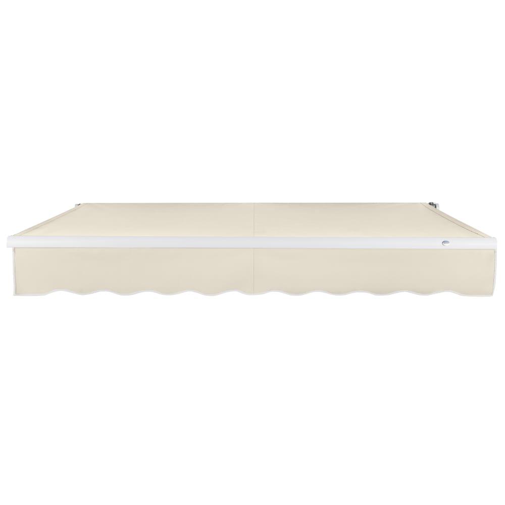 12' x 10' Maui Right Motor Right Motorized Patio Retractable Awning, Linen