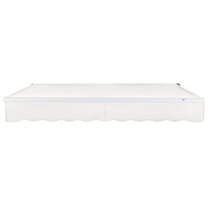 10' x 8' Maui Right Motor Right Motorized Patio Retractable Awning, White