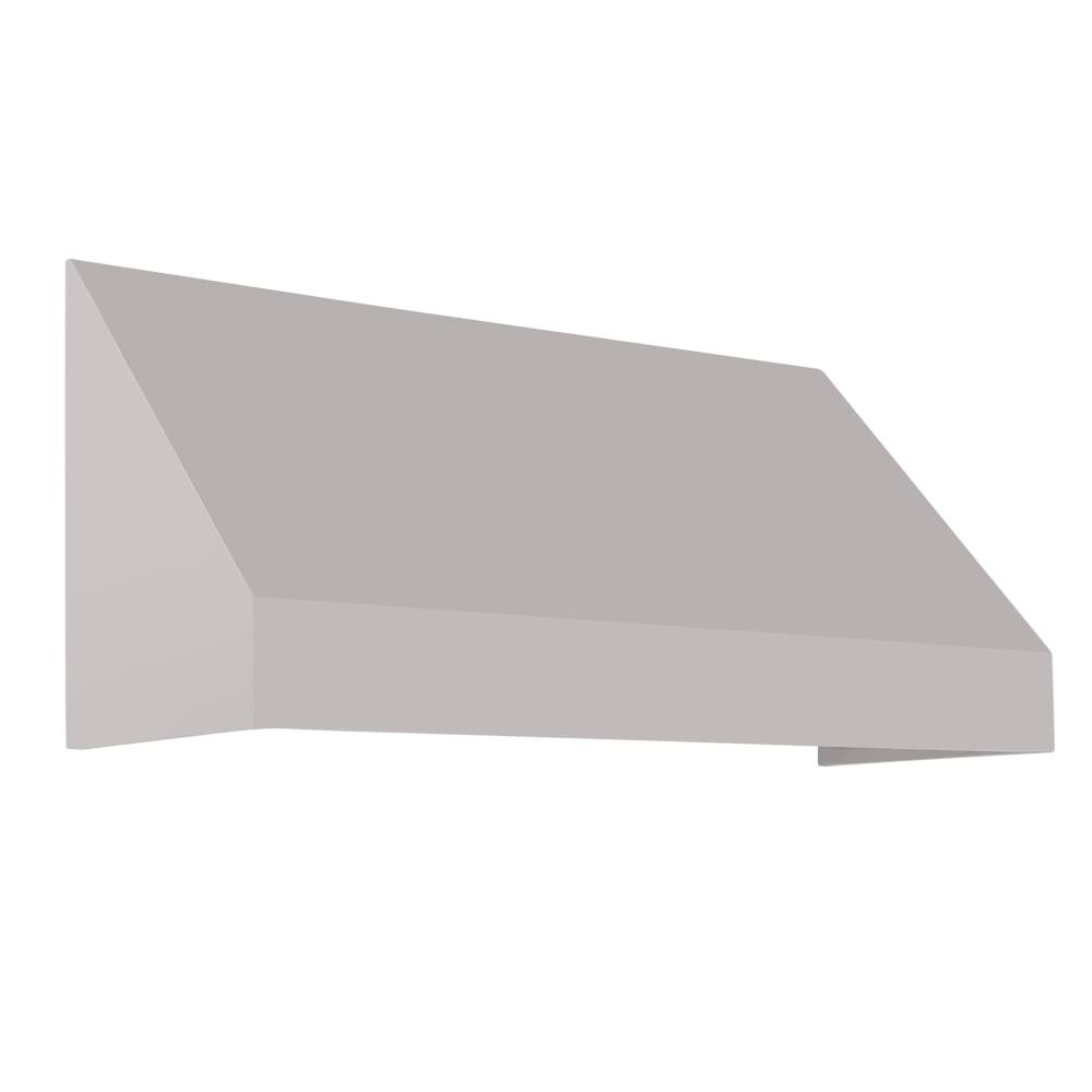 Awntech 10.375 ft New Yorker Fixed Awning Acrylic Fabric, Gray