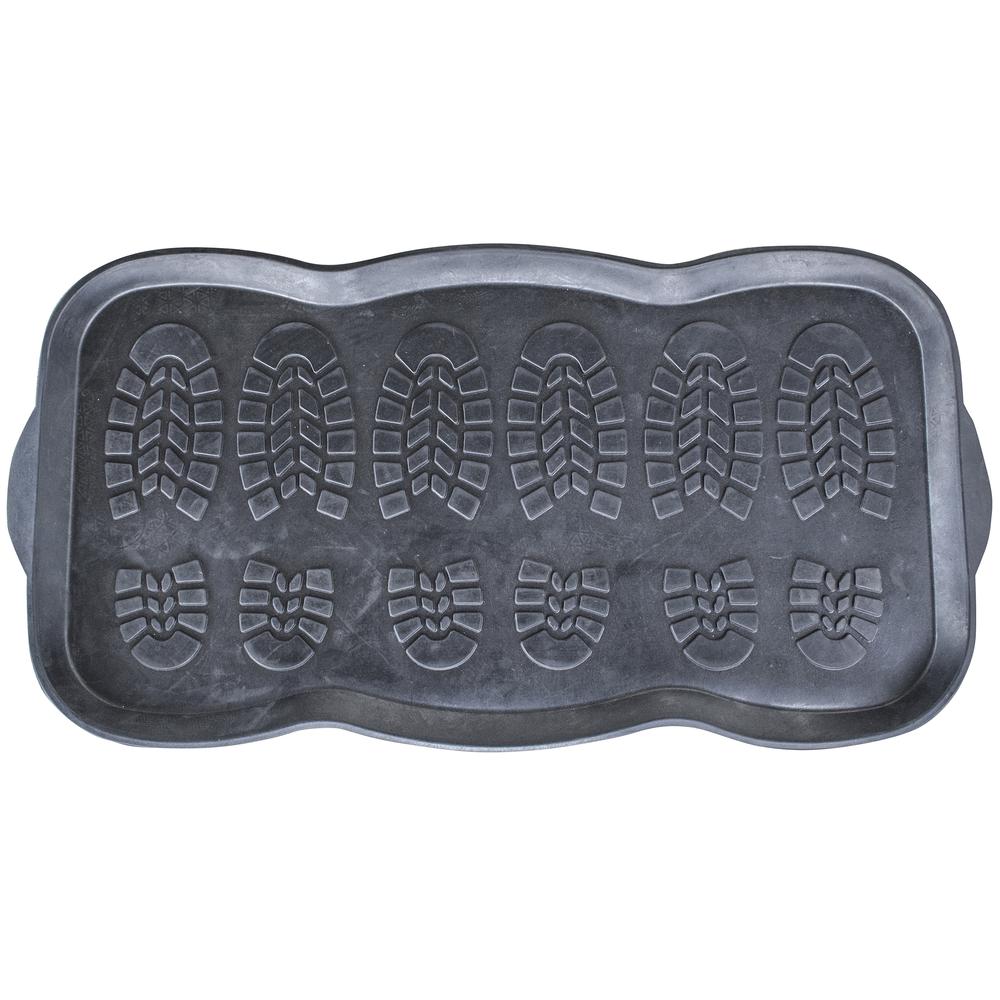 AmeriHome Rubber Boot Scrap Mat and Rubber Boot/Shoe Mat