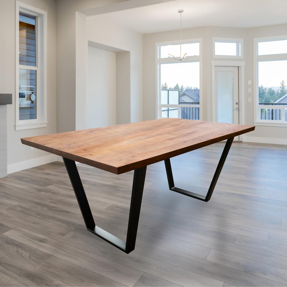 AmeriHome Acacia Wood 63 inch Dining Table