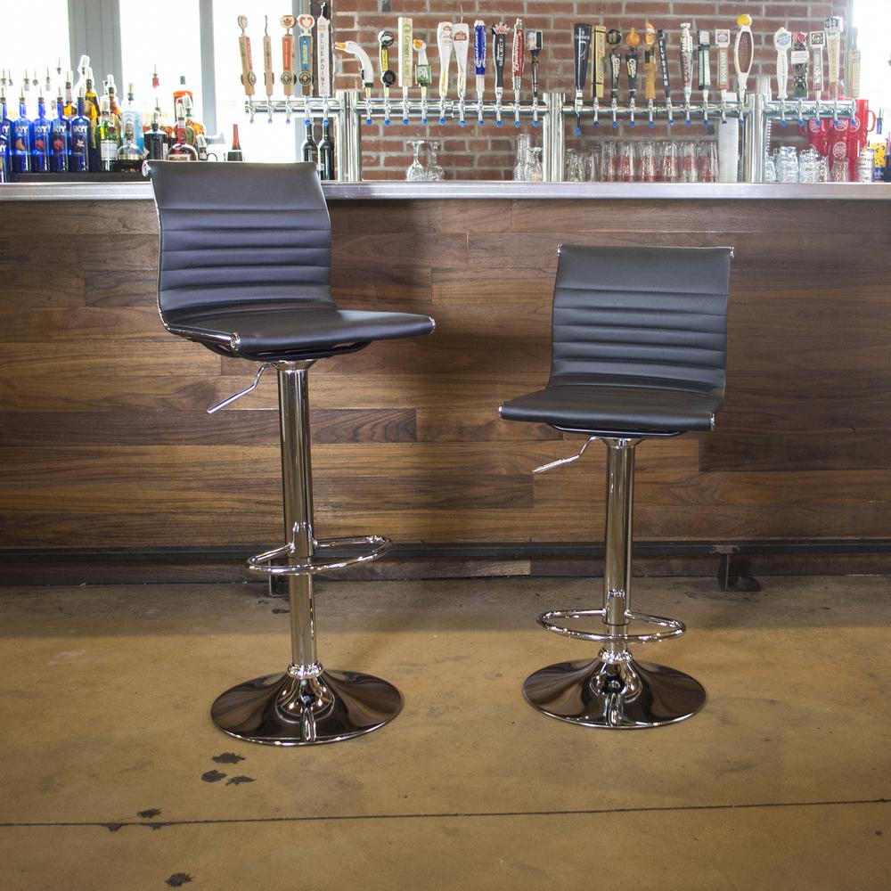 AmeriHome Modern Sophisticated Bar Stool - 2 Piece