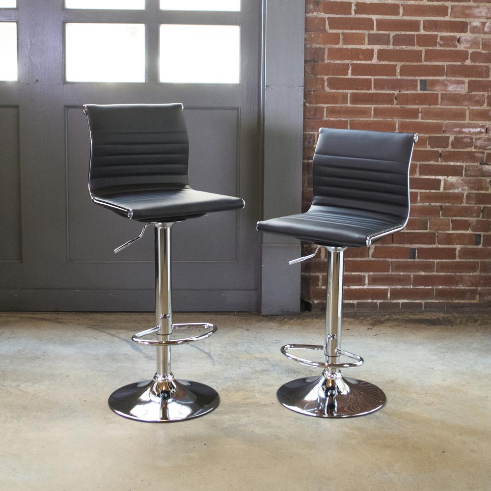 AmeriHome Modern Sophisticated Bar Stool - 2 Piece