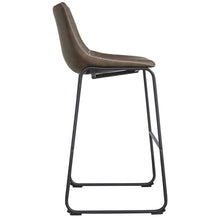 AmeriHome Classic Faux Leather 30 inch Pub Height Chair Set - Coffee