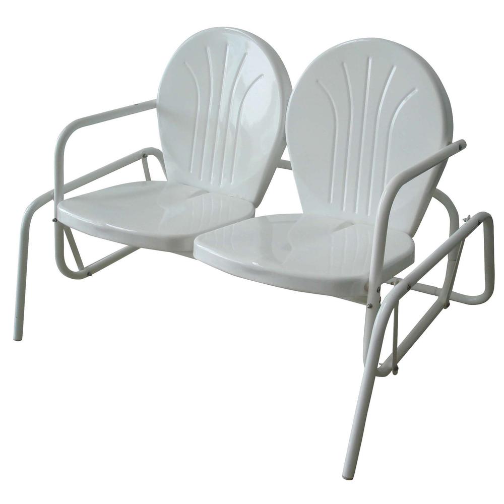 AmeriHome Double Seat Glider Chair