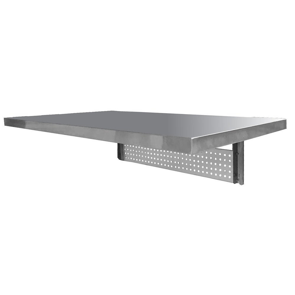 Sportsman Series Space Saving Stainless Steel Wall Mount Work Table