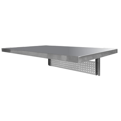 Sportsman Series Space Saving Stainless Steel Wall Mount Work Table