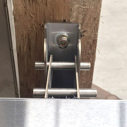 Sportsman Series Space Saving Stainless Steel Wall Mount Work Table