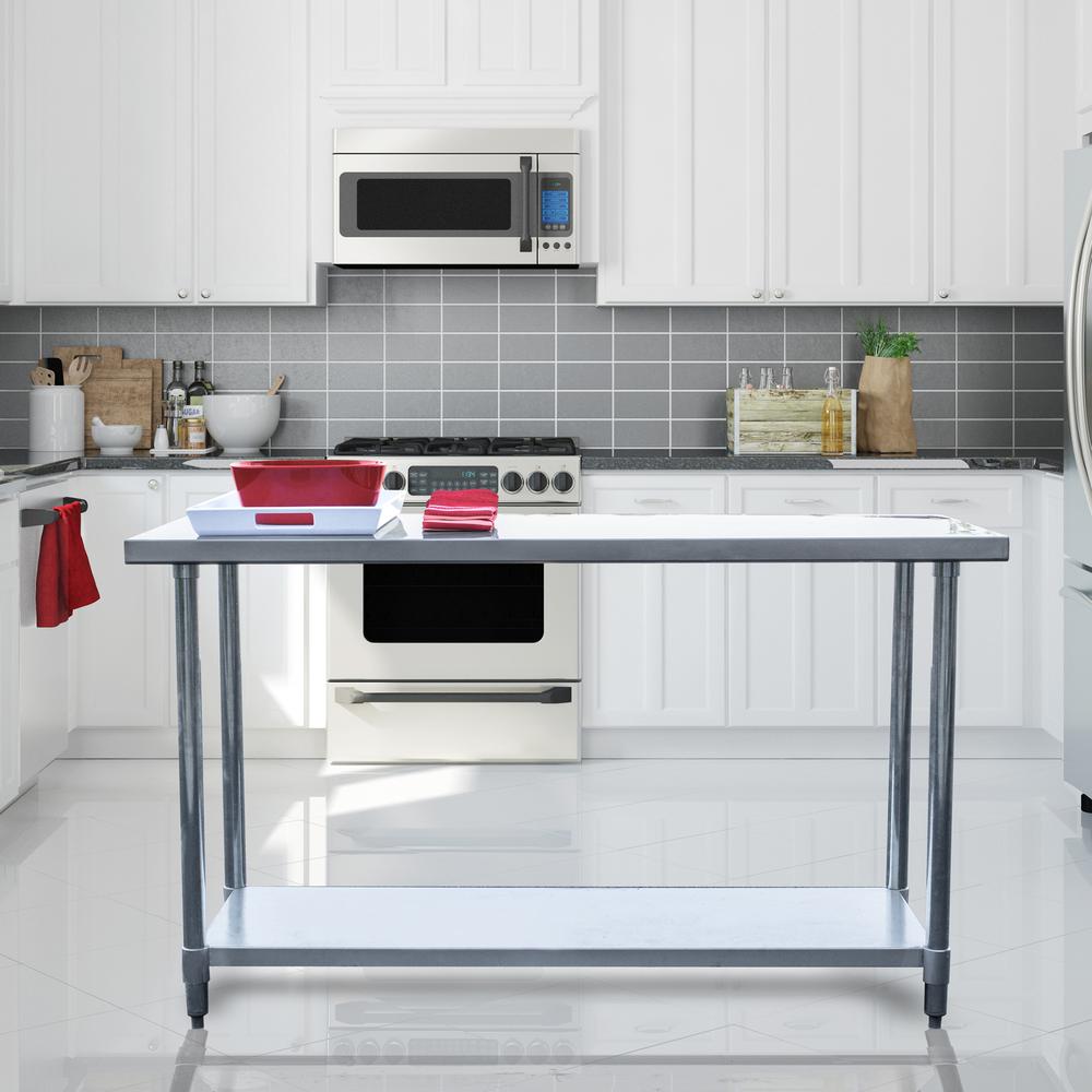 Sportsman Series Stainless Steel Work Table 24 x 60 Inches