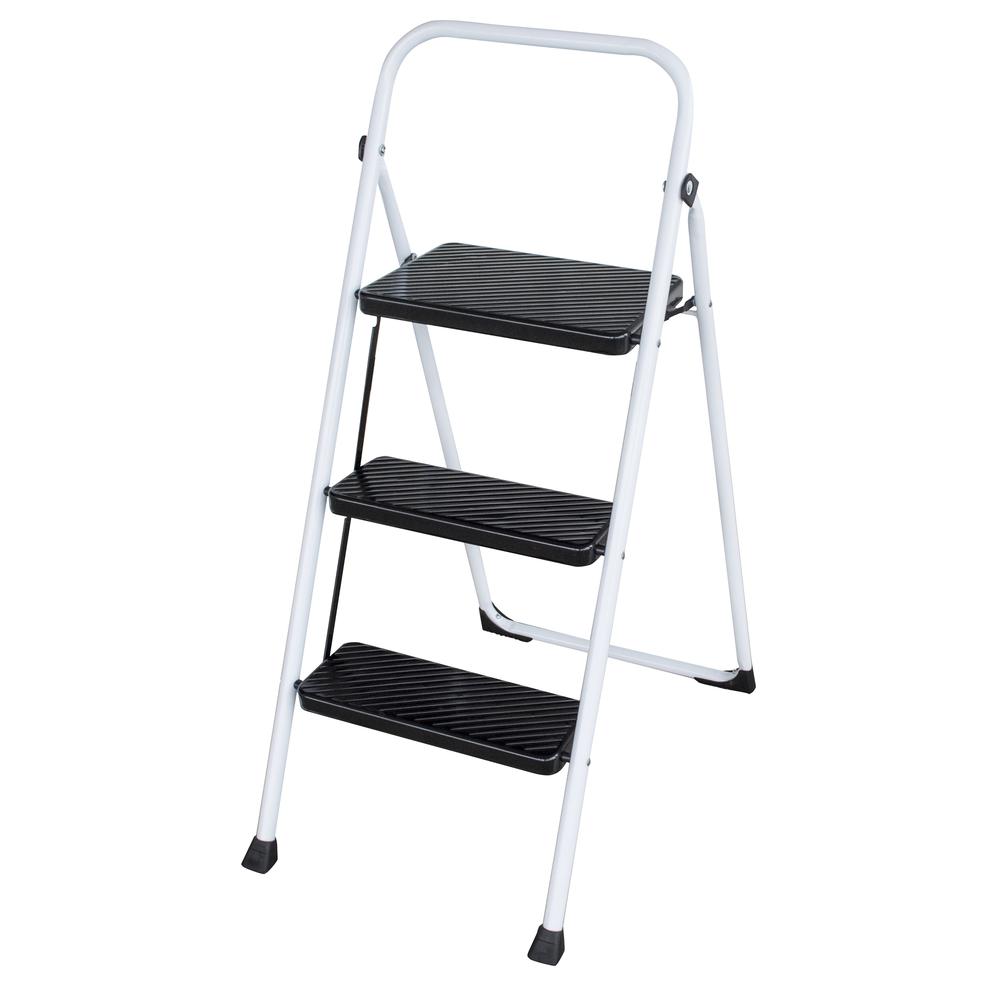AmeriHome Three Step Folding Utility Step Ladder